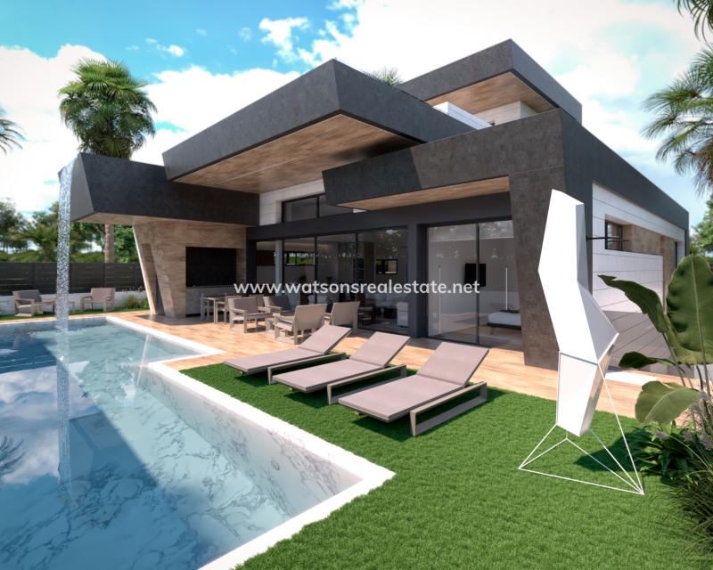 Nieuwe luxe villa's te koop in Costa Calida