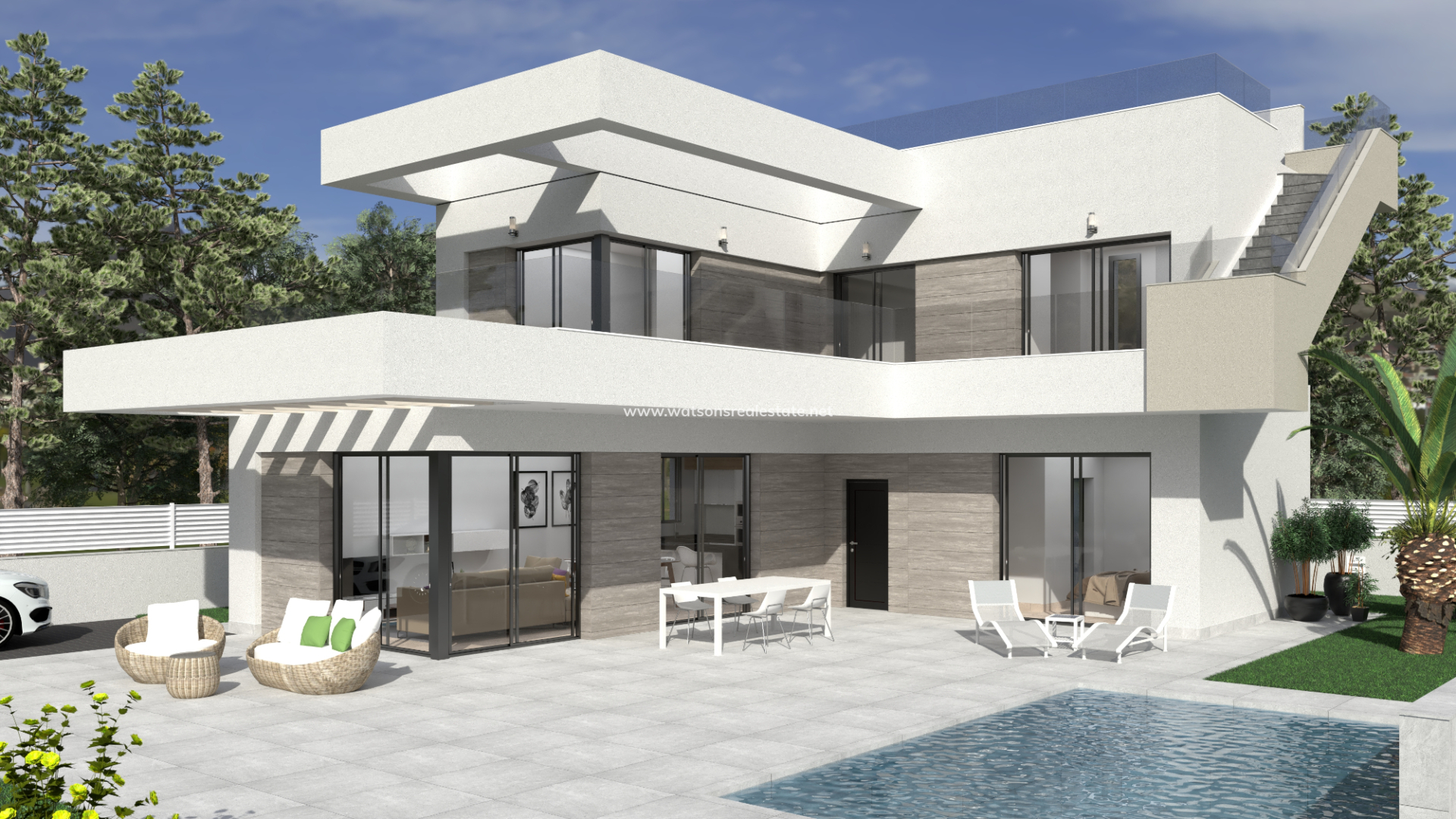 Fristaende Villa - New Build - Urb. La Marina - NB5206
