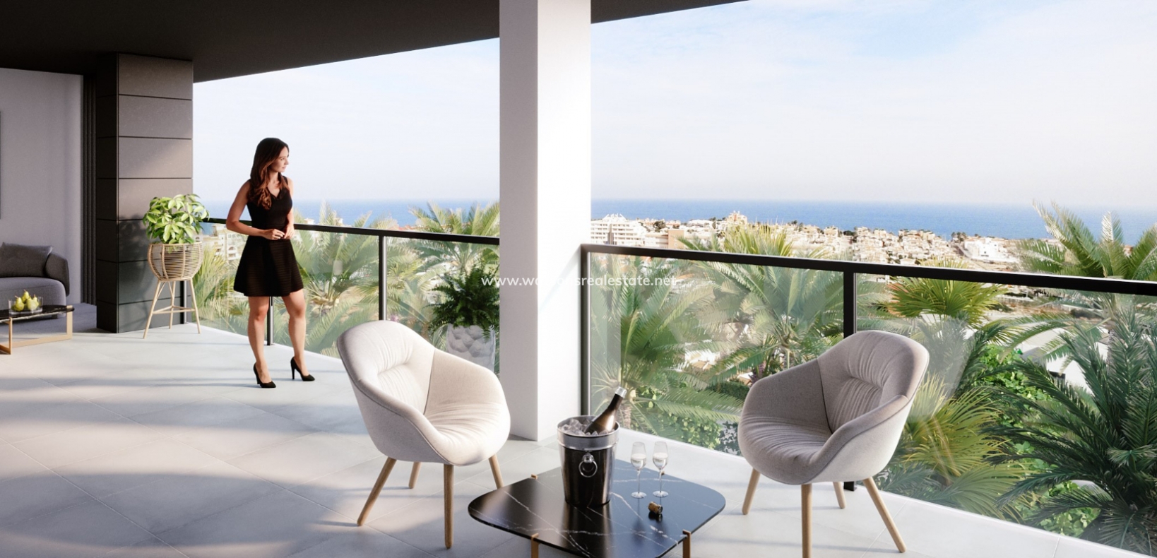 Luxe Penthouse te koop in Alicante