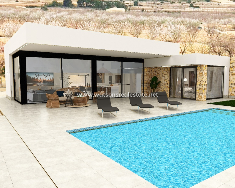 New Build - Freistendhe Villa - Aspe