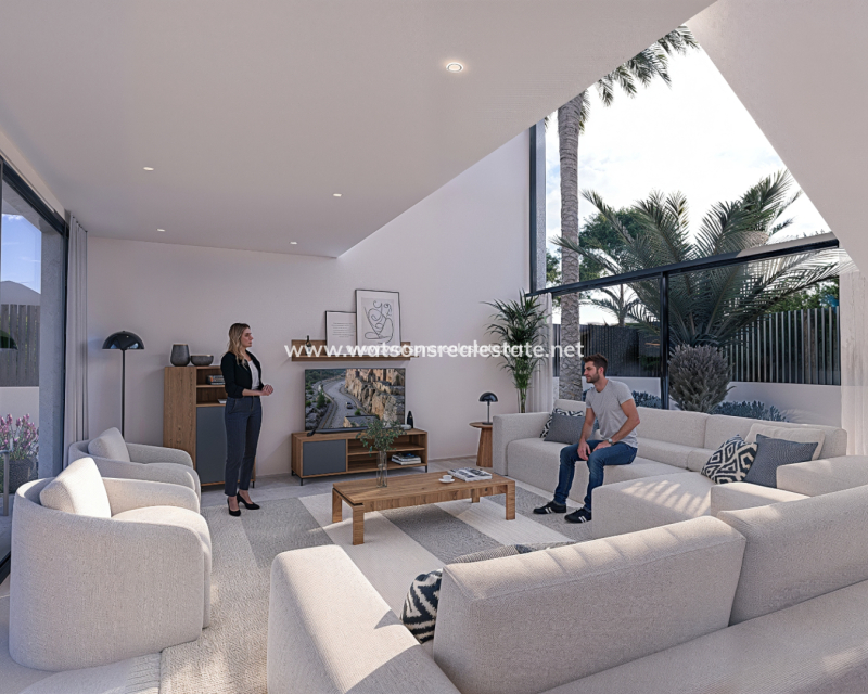 New Build - Freistendhe Villa - Urb. La Marina