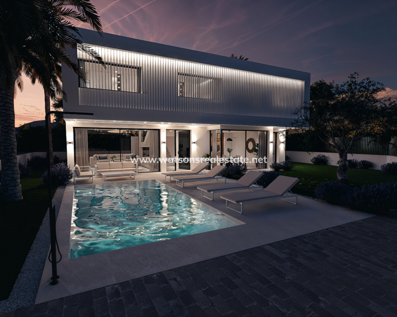 New Build - Freistendhe Villa - Urb. La Marina