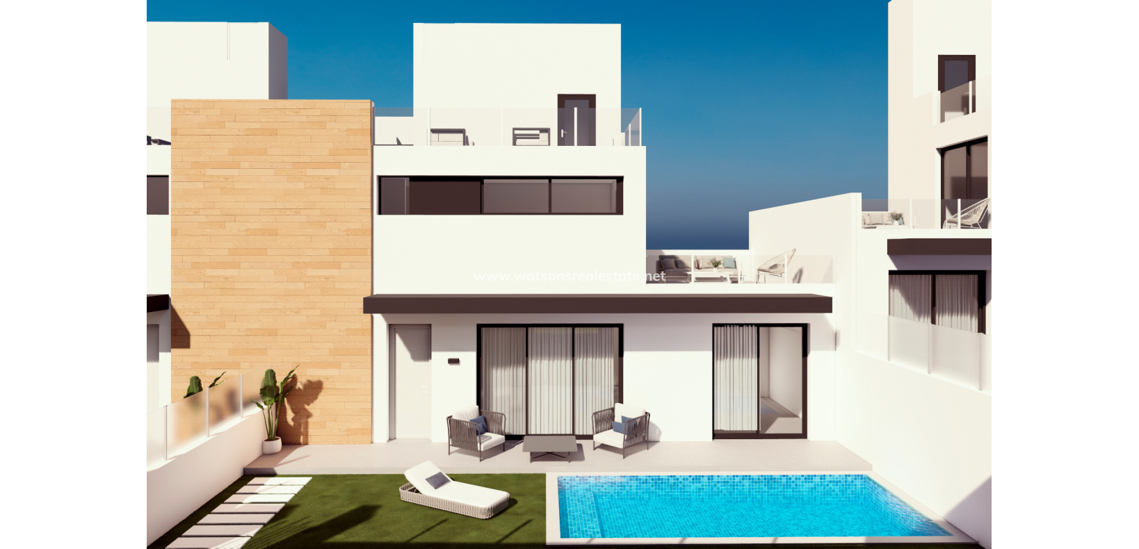 New Build - Freistendhe Villa - Villamartín