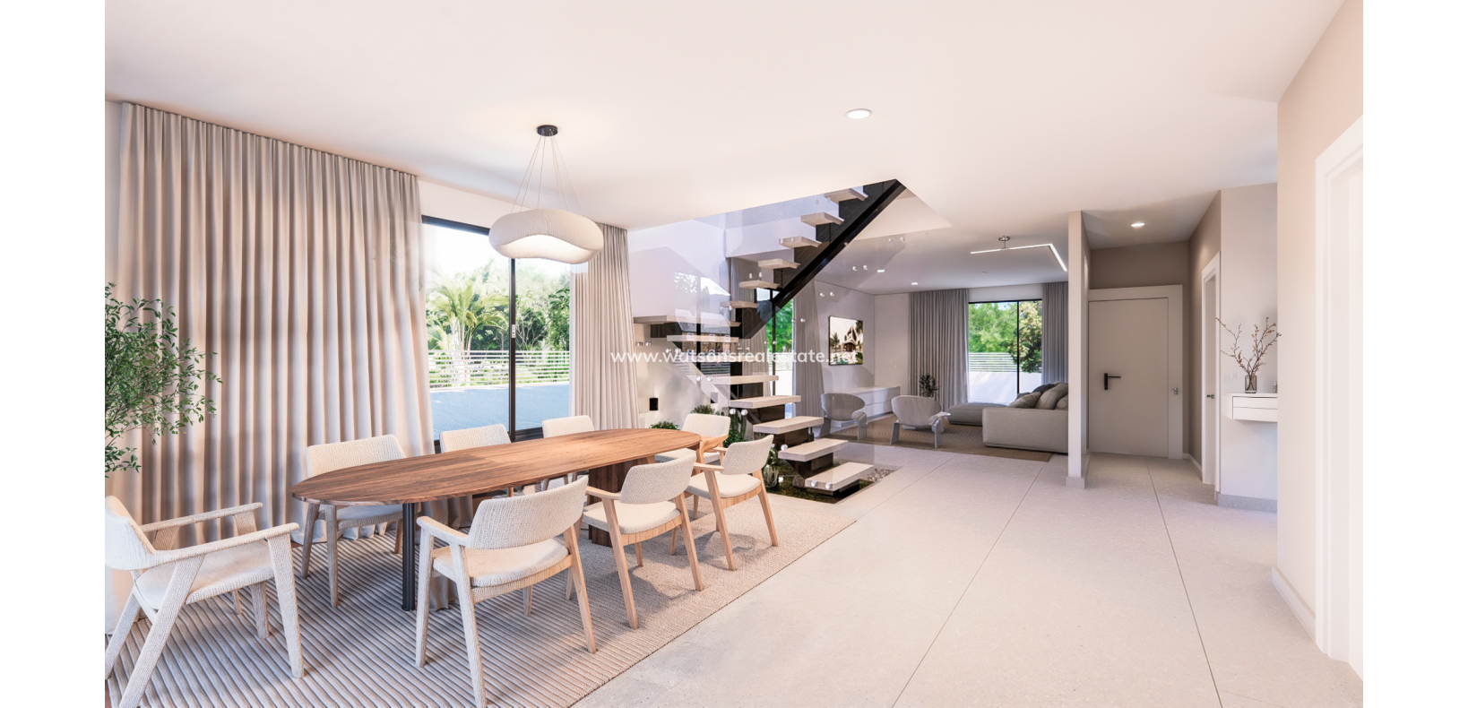 New Build - Fristaende Villa - Urb. El Oasis - La Marina