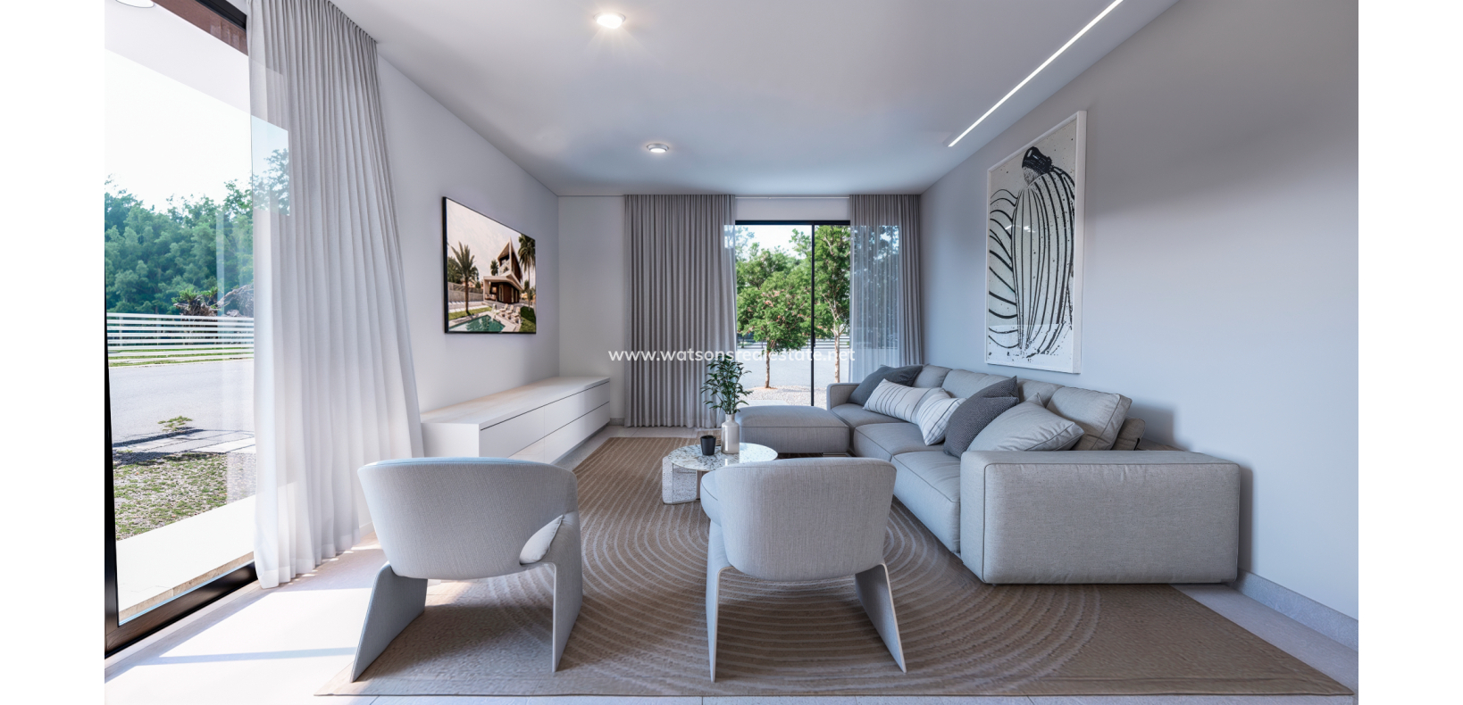 New Build - Fristaende Villa - Urb. El Oasis - La Marina