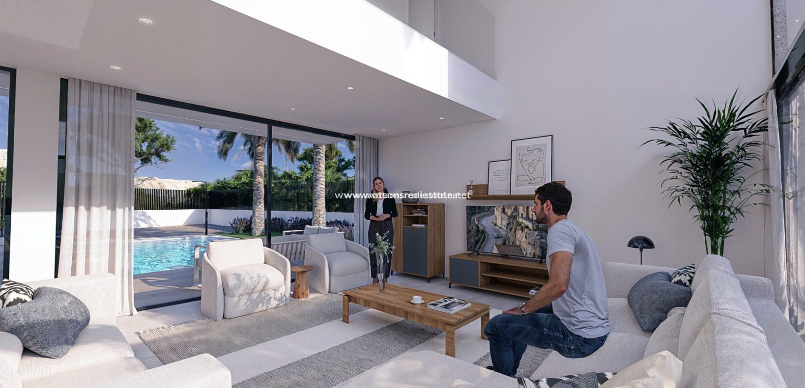 New Build - Fristaende Villa - Urb. La Marina