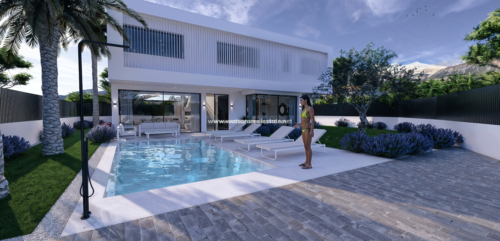 New Build - Fristaende Villa - Urb. La Marina