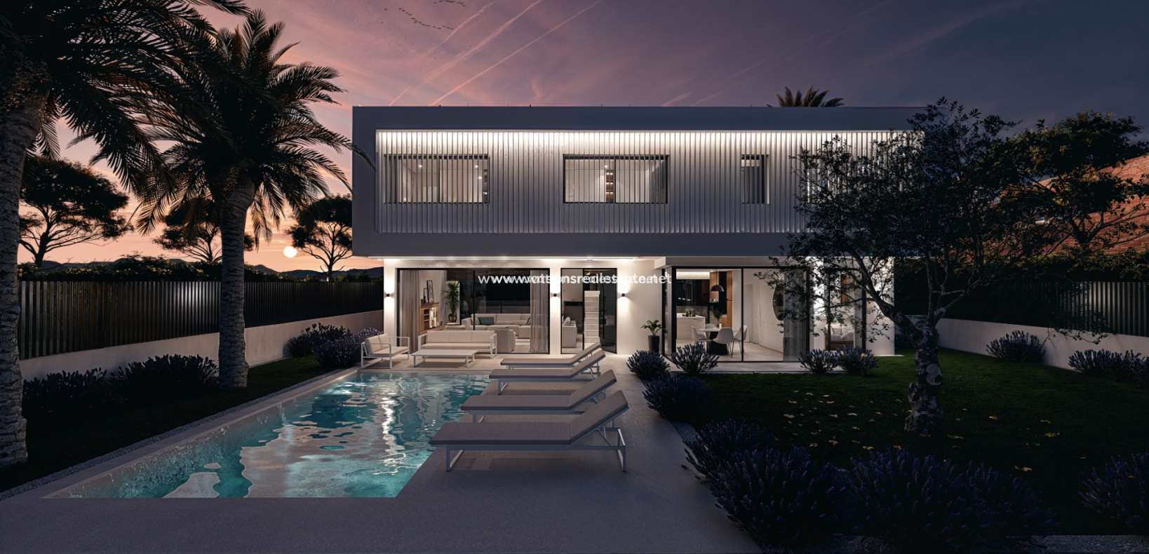 New Build - Fristaende Villa - Urb. La Marina