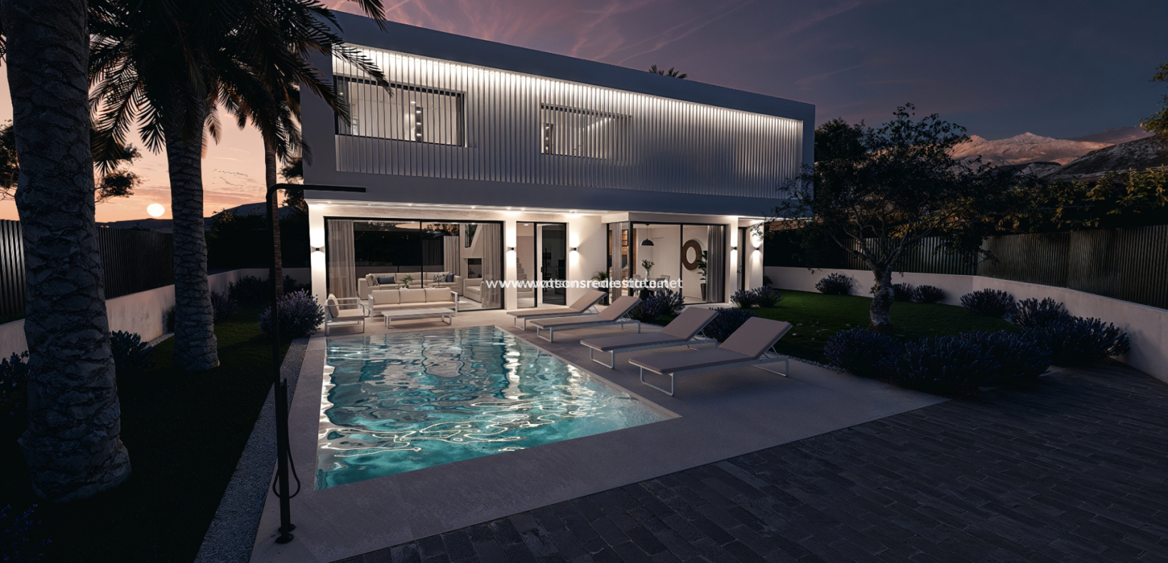 New Build - Fristaende Villa - Urb. La Marina