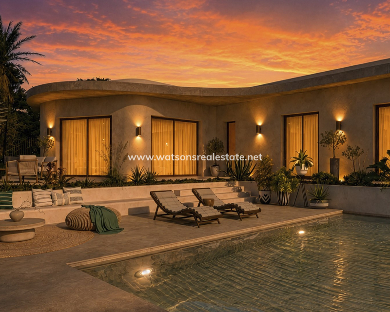 New Build - Fristaende Villa - Urb. La Marina