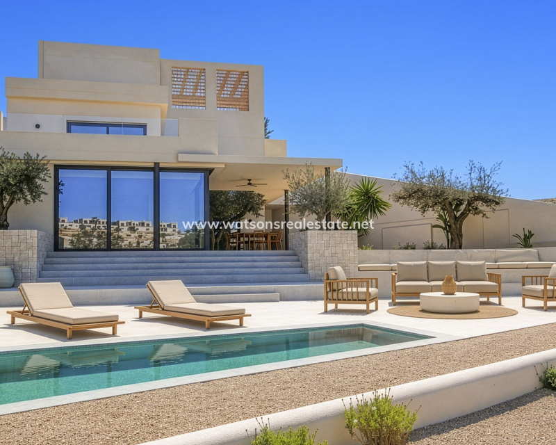 New Build - Fristaende Villa - Urb. La Marina