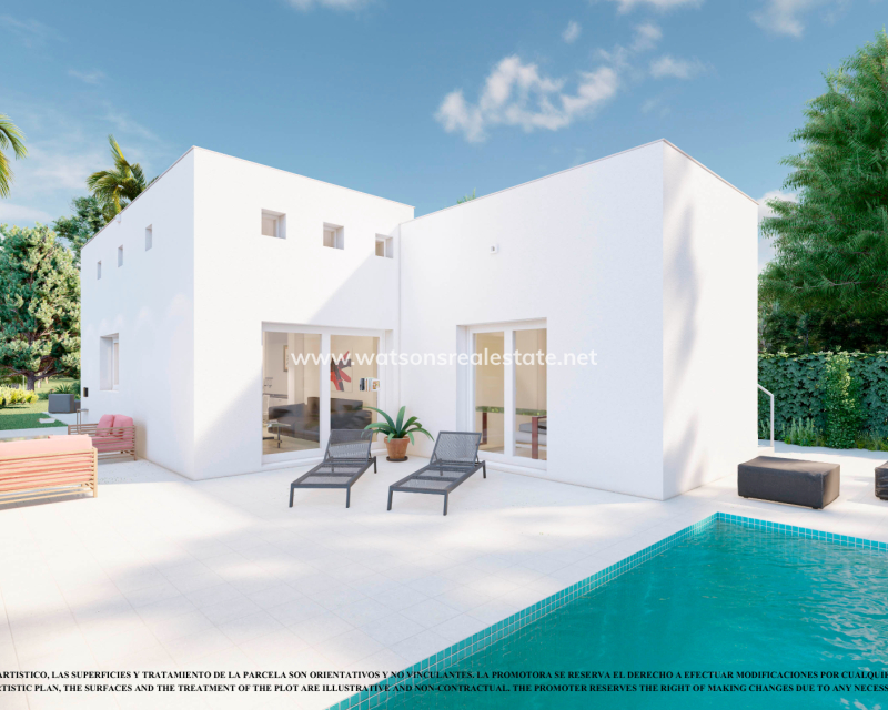 Nieuwe villa's te koop in Murcia