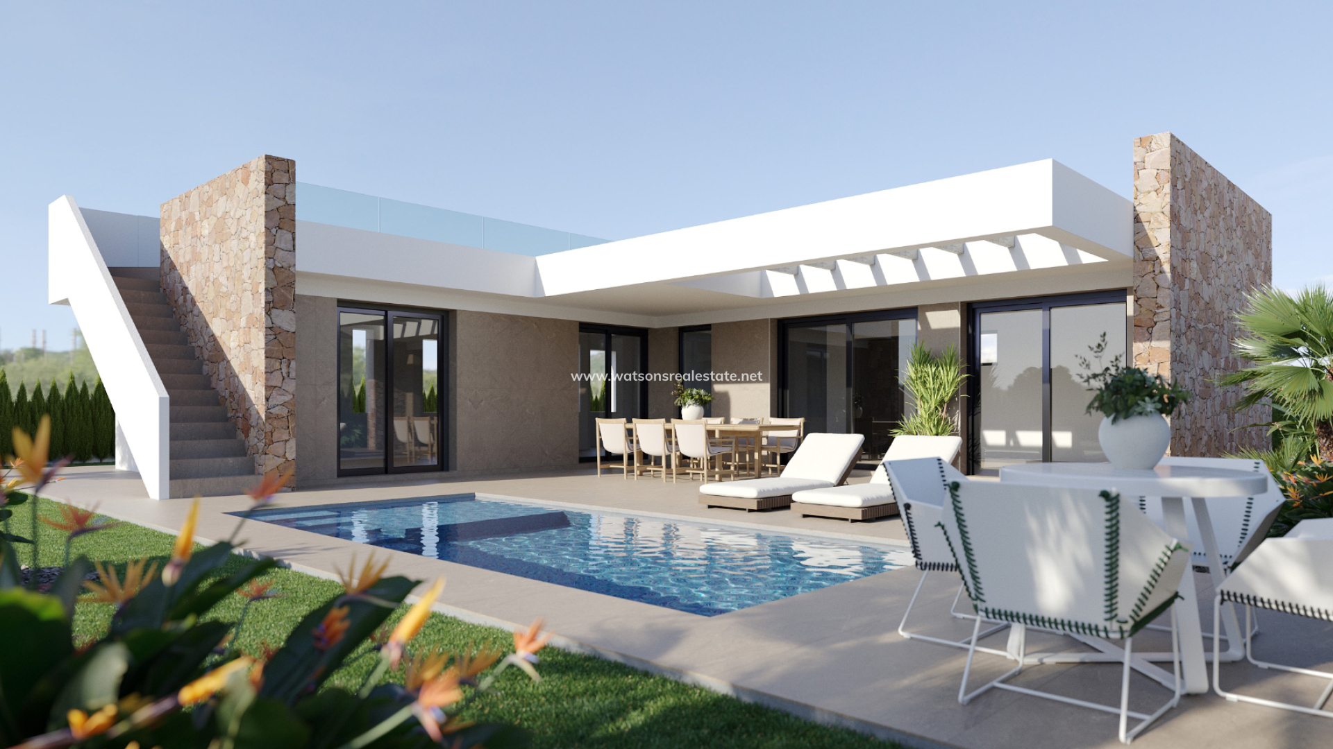 Vrijstaande Villa - Nouvelle construction - Fuente Álamo - 5976NB