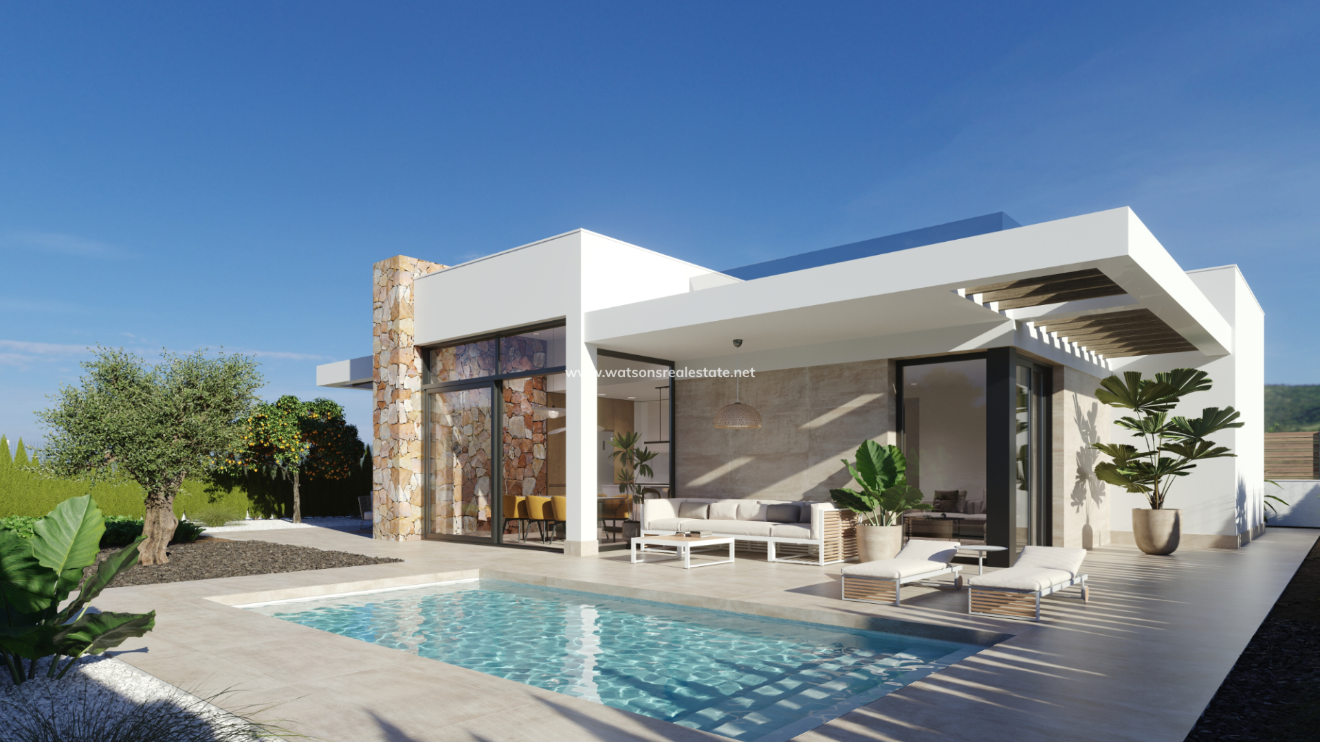 Vrijstaande Villa - Nouvelle construction - Fuente Álamo - 5983NB