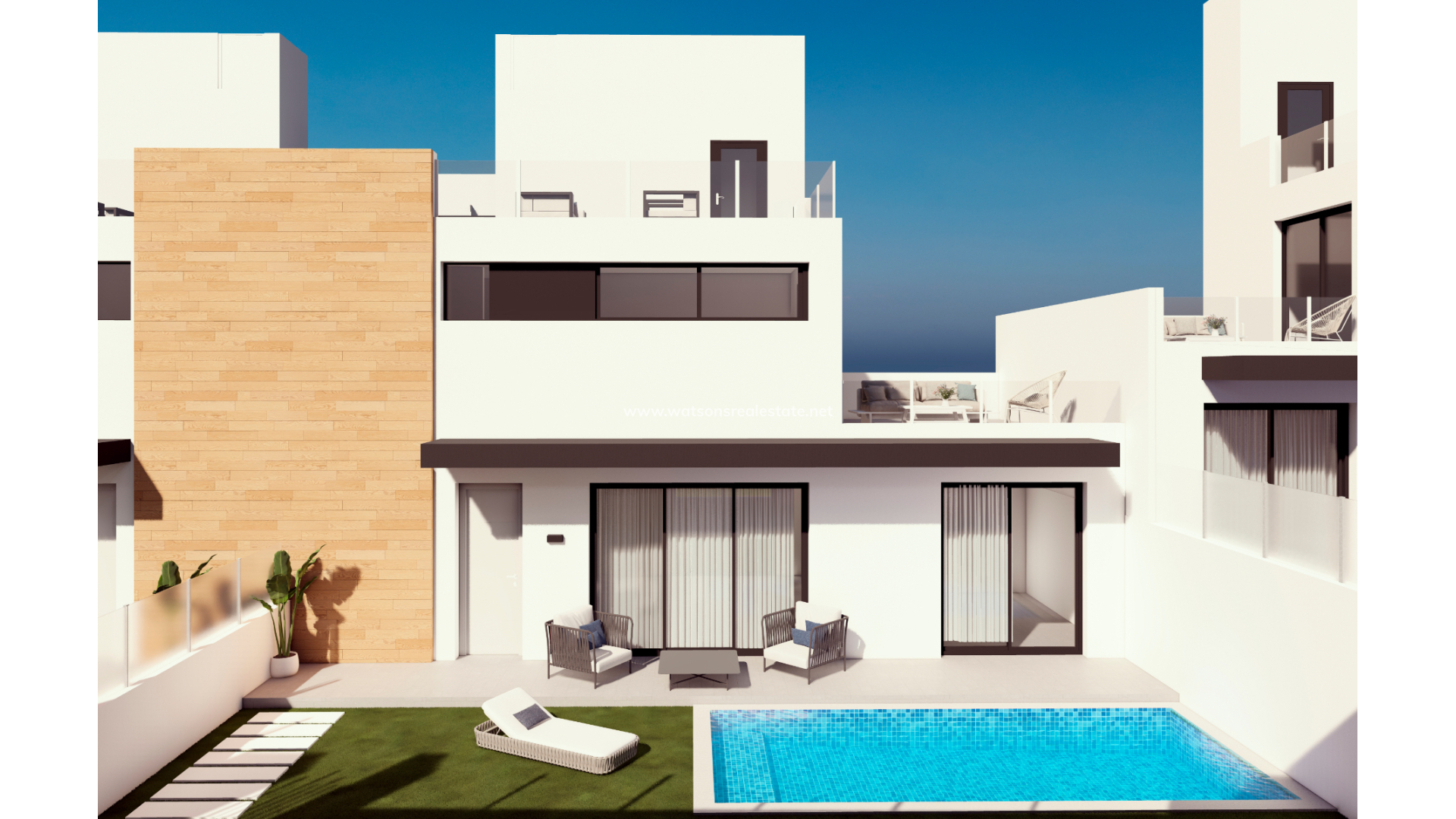 Vrijstaande Villa - Nouvelle construction - Villamartín - NB5323