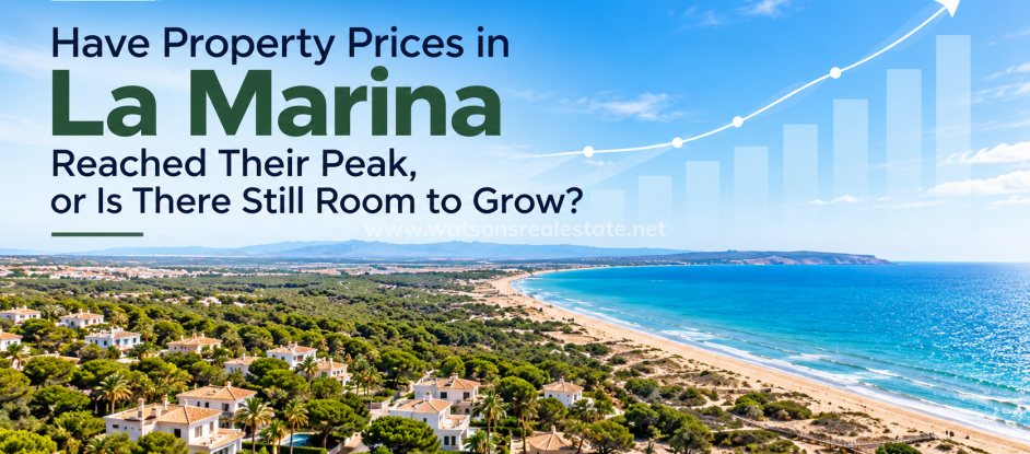 ¿Han alcanzado su techo los precios de la vivienda en la urbanización La Marina o todavía tienen margen de crecimiento?