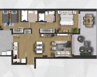 New Build - Apartment - Alicante - Punta Prima