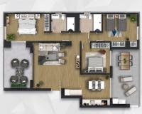 New Build - Apartment - Alicante - Punta Prima