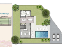 New Build - Fristaende Villa - Urb. La Marina