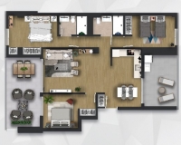 New Build - Apartment - Alicante - Punta Prima